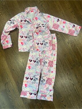In My Taylor Swift Era Satin style Pajama Set, Size 8